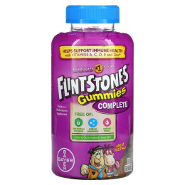 Жувальні цукерки Complete, мультивітамін для дітей, Flintstones, 180 цукерок