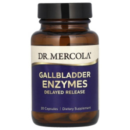Ферменты желчного пузыря, Gallbladder Enzymes, Dr. Mercola, 30 капсул