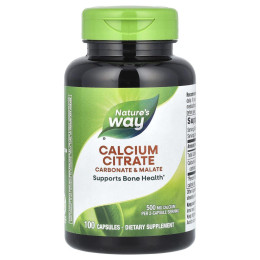 Кальцій Цитрат Nature's Way (Calcium Citrate) 100 капсул