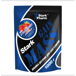 Stark Gain Mass Ostrowia Whey - 1000g Strawberry Stark Pharm