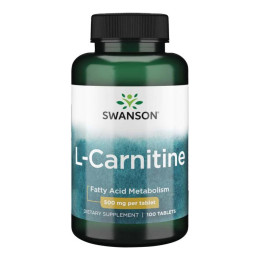 L-Carnitine 500mg - 100caps Swanson