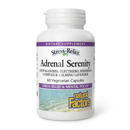 Adrenal Serenity Stress-Relax - 60 vcaps Natural Factors