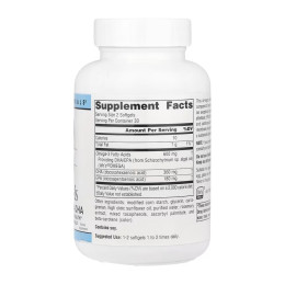 Vegan Omega-3s EPA-DHA 300mg - 60 softgels Source Naturals