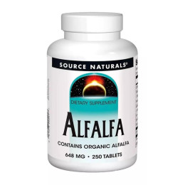 Alfalfa 648mg - 250 tabs Source Naturals