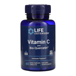 Vitamin C & Bio-Quercetin Phytosome - 60 vcaps Life Extension