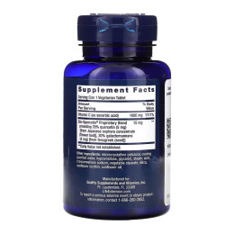 Vitamin C & Bio-Quercetin Phytosome - 60 vcaps Life Extension