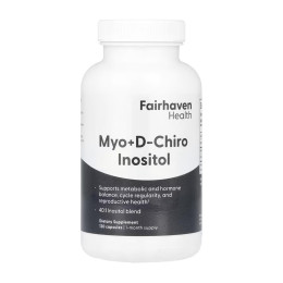 Myo + D-Chiro Inositol - 120 caps Fairhaven Health