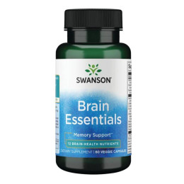 Brain Essentials - 60veg caps Swanson