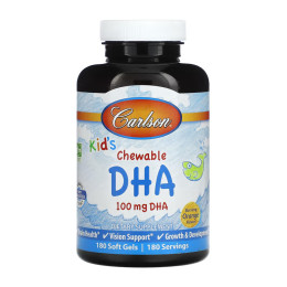 Kids Chewable DHA - 180 softgels Carlson Laboratories