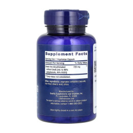 Decaffeinated Mega Green Tea Extract - 100 vcaps Life Extension
