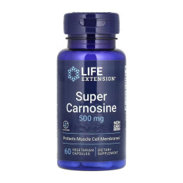 Super Carnosine 500 mg - 60 vcaps Life Extension