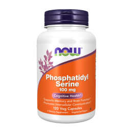 Phosphatidyl Serine 100mg - 120 vcaps Now Foods