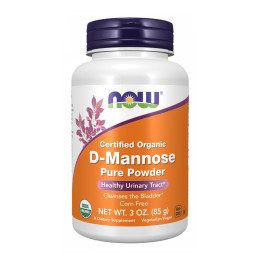 D-Mannose Organic Pure Powder - 85g Now Foods