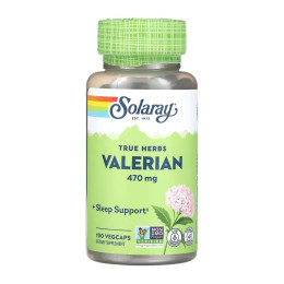 Valerian Root 470mg - 100 vcaps Solaray