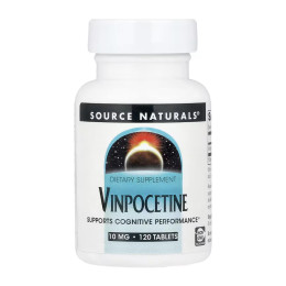 Vinpocetine 10mg - 120 tabs Source Naturals