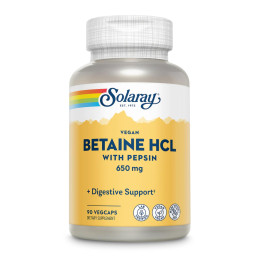 Betaine HCL - 90 vcaps Solaray