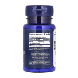 Lithium 1000 mcg - 100 caps Life Extension