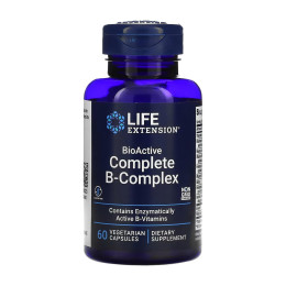 BioActive Complete B-Complex - 60 vcaps Life Extension