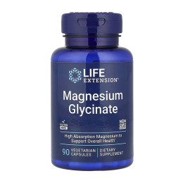 Magnesium Glycinate - 90 vcaps Life Extension