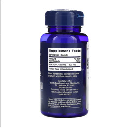 N-Acetyl-L-Cysteine (NAC) 600mg - 60 caps Life Extension