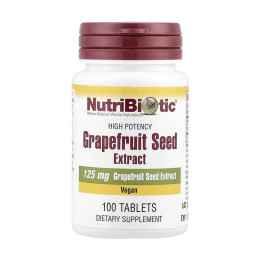 Grapefruit Seed Extract 125mg - 100 tabs Nutribiotic