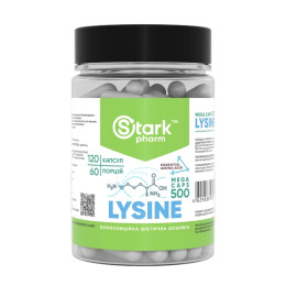 Lysine Mega caps 500mg - 120 caps Stark Pharm