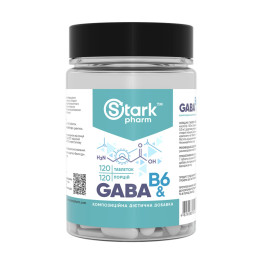 GABA & B6 500mg - 120 tabs Stark Pharm
