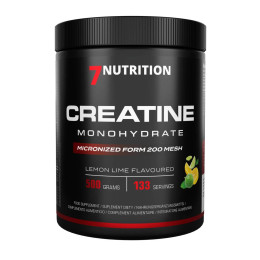 Creatine Monohydrate 500g (Lemon - Lime) 7Nutrition