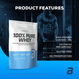 Протеин 100% Pure Whey 454 g (Salted Caramel) BioTech