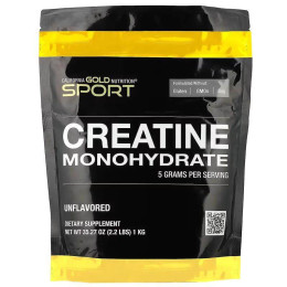 Креатин моногідрат California Gold Nutrition Creatine Monohydrate 1000g (Unflavored) California Gold Nutrition