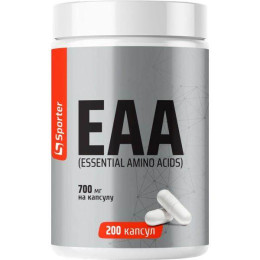 Амінокислоти Sporter Essential Amino 700 мг 200 капсул Sporter