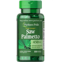 SAW PALMETTO 450 mg, 100Capsules Puritan's Pride