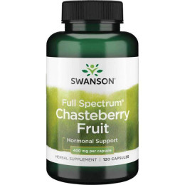 Chasteberry Fruit Full Spectrum 400 mg (Vitex), 120Caps Swanson