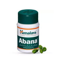 Abana 60tabl (кардіопротектор, при підвищеному тиску, порушення ритму, болі в серці) Himalaya