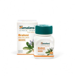 Brahmi 60tabl (для активності мозгу, покращення пам'яті) Himalaya
