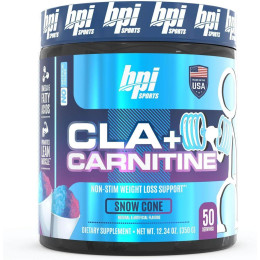 Жиросжигатель Bpi Sports CLA + Carnitine 700 г, Snow Cone BPI Sports