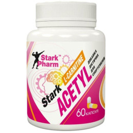 Жироспалювач Stark Pharm Acetyl L-Carnitine 500 мг 60 caps Stark Pharm