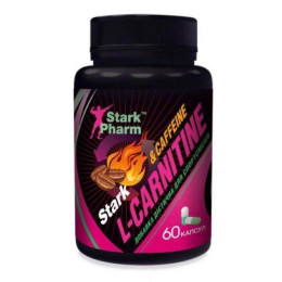 Жироспалювач Stark Pharm L-Carnitine & Caffeine Complex 560 mg 60 капсул Stark Pharm