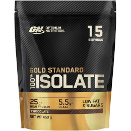 Протеїн Optimum Nutrition Gold Standard 100% Isolate 450 г, Chocolate Optimum Nutrition