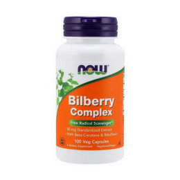 NOW Bilberry Complex (100 veg caps)