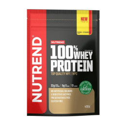 Nutrend 100% Whey Protein (400 g, strawberry)