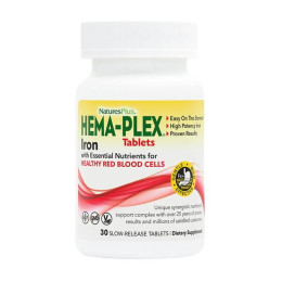 Natures Plus Hema-Plex Iron (30 tab)