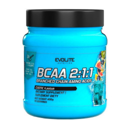 Evolite Nutrition BCAA 2:1:1 (400 g, exotic)
