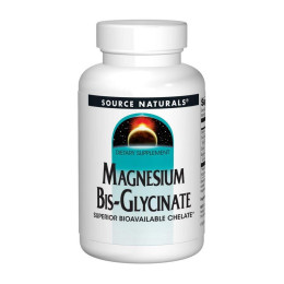 Source Naturals Magnesium Bisglycinate Powder (60 tab)