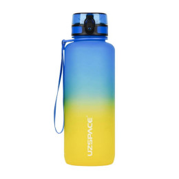 UZSPACE Uzspace Frosted Gradient Waterbottle 3056 (1,5 L, blue/yellow)