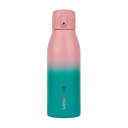 UZSPACE Uzspace Iron Gradient Waterboottle 4203 (600 ml, pink/blue)