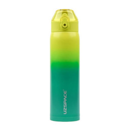 UZSPACE Uzspace X4 Gradient Waterboottle 4201 (500 ml, yellow/green)