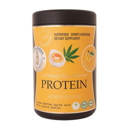 Terra Biona Hemp Protein + Agave Inulin (700 g, banana)