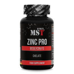 MST Zinc Pro Bisglycinate Chelate (60 tab)