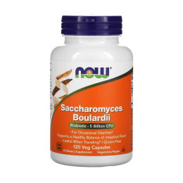 NOW Saccharomyces Boulardii (120 veg caps)